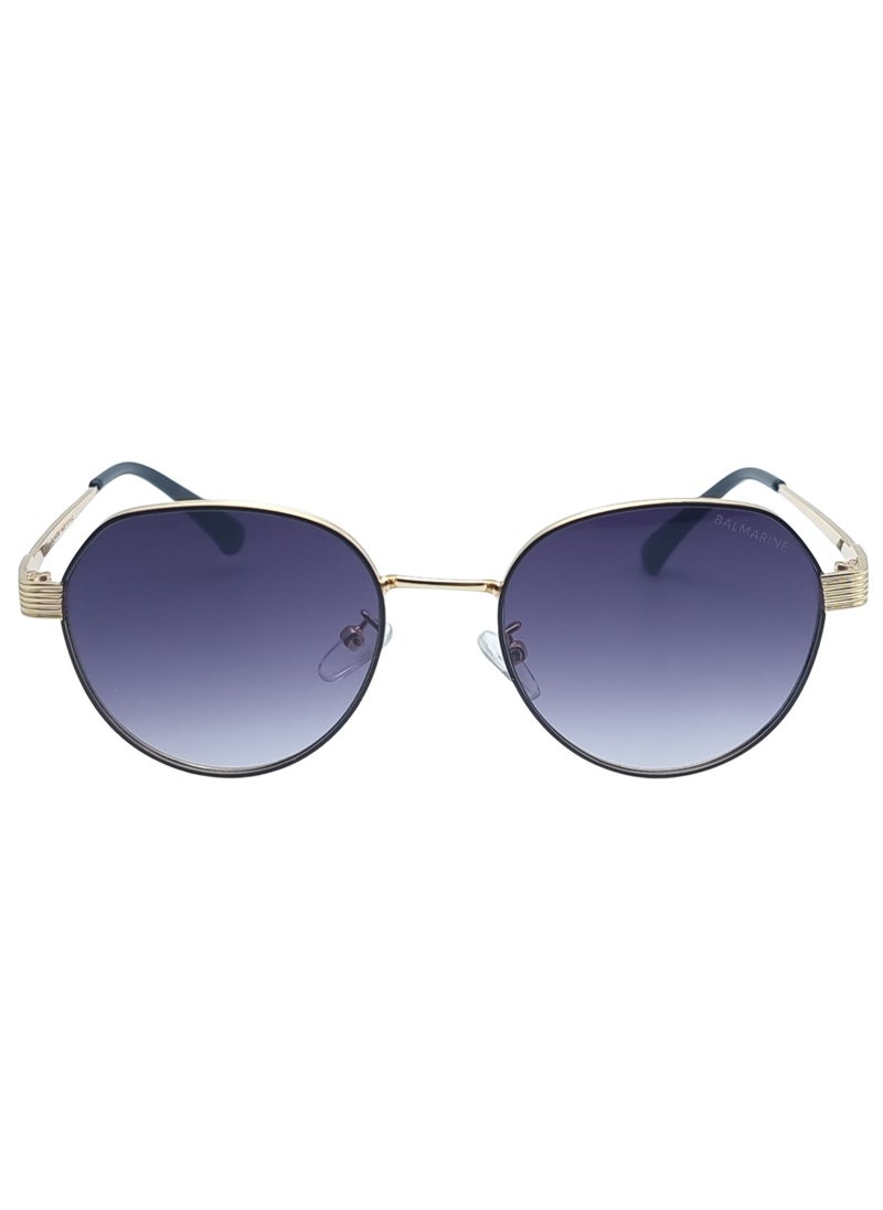 BALMARINE BALMARINE Unisex  Round Edge Cut Sunglasses  - Image 2