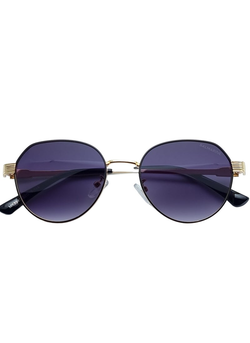 BALMARINE BALMARINE Unisex  Round Edge Cut Sunglasses  - Image 3