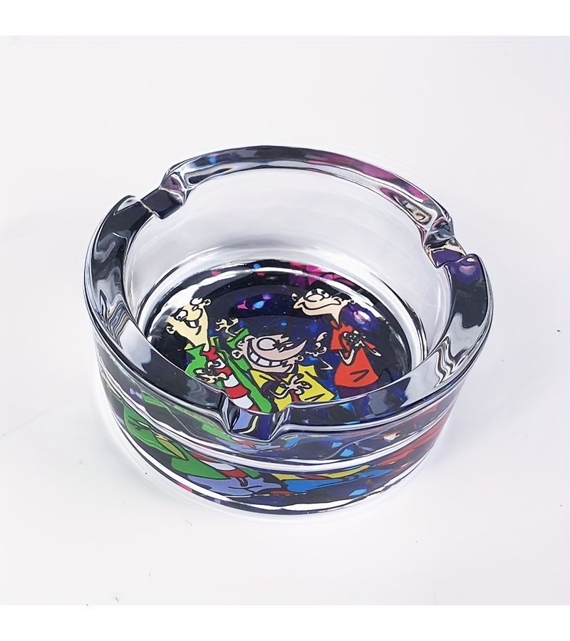 Modern Cartoon Cigarette 85Mm Round Ashtray Perfect Home Decor Gift - Image 4