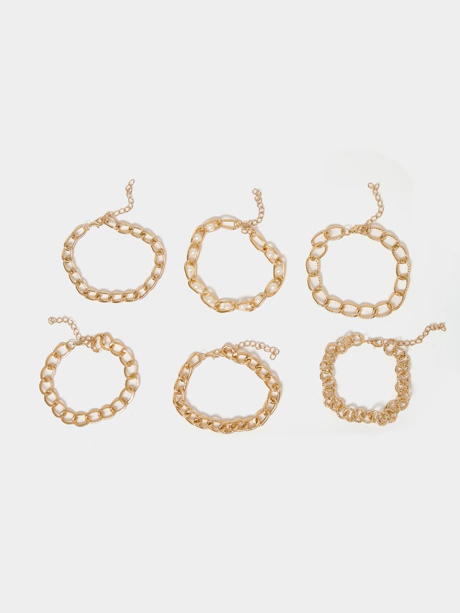 Styli Styli Set of 6 - Link Chain Bracelets  - Image 2