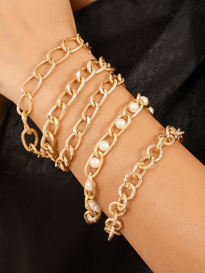 Styli Styli Set of 6 - Link Chain Bracelets  - Image 1