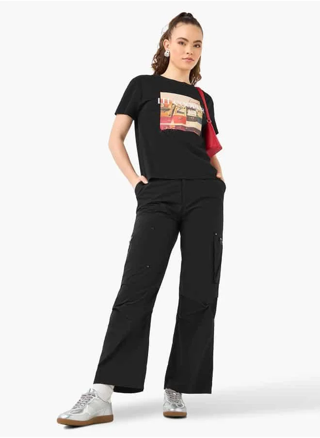 Lee Cooper Lc Logo Tee For Female