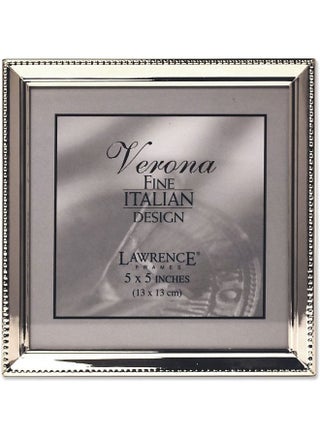 Lawrence Frames 11655 Polished Silver Plate 5x5 Picture Frame - Bead Border Design - pzsku/ZB727F4D2B7A3EA8D4DD4Z/45/_/1731696508/efa8b798-8a83-4f9e-b9e4-5b3c3b2c6919