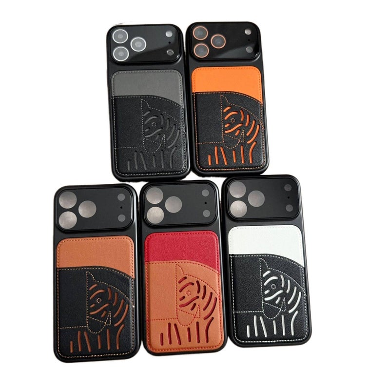 BB غطاء واقي بملمس جلد لـ iPhone 15 / 15 Plus / 15 Pro / 15 Pro Max مع حامل بطاقات وحماية من السقوط مع مقاوم للصدمات مع مقاومة بصمات الأصابع باللون رمادي باللون الرمادي - Image 2