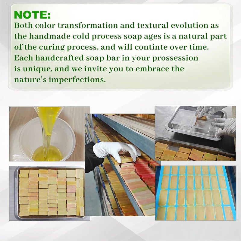 MRA 18 Handmade Travel Soap Individually Wrapped Mini Olive Bar Soap Bulk Body Bath Gentle Bars Men Women Travel Size Toiletries for Homeless Hotel Essentials Wash for Guest Bathroom - Image 5