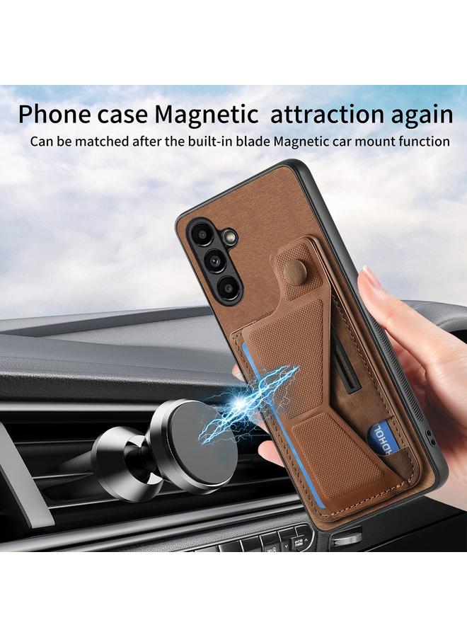 اس-توب جراب لهاتف Samsung Galaxy A34 5G II مع حامل منزلق على شكل حرف K وفتحة للبطاقات - Image 4