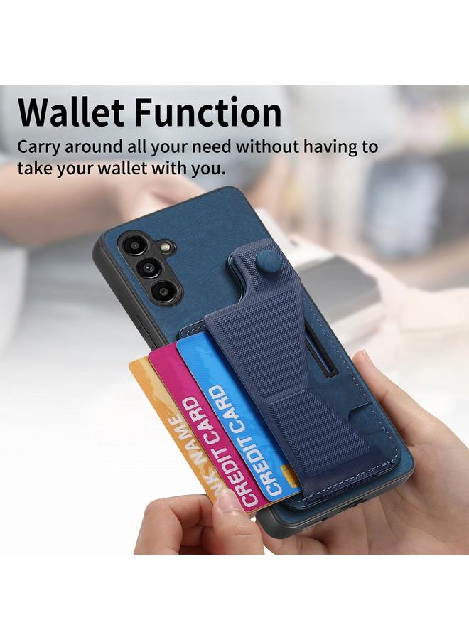 اس-توب جراب لهاتف Samsung Galaxy A34 5G II مع حامل منزلق على شكل حرف K وفتحة للبطاقات - Image 3