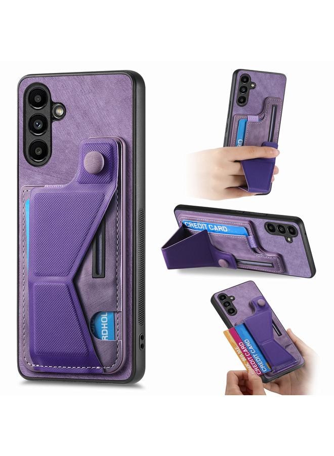 اس-توب جراب لهاتف Samsung Galaxy A34 5G II مع حامل منزلق على شكل حرف K وفتحة للبطاقات - Image 1