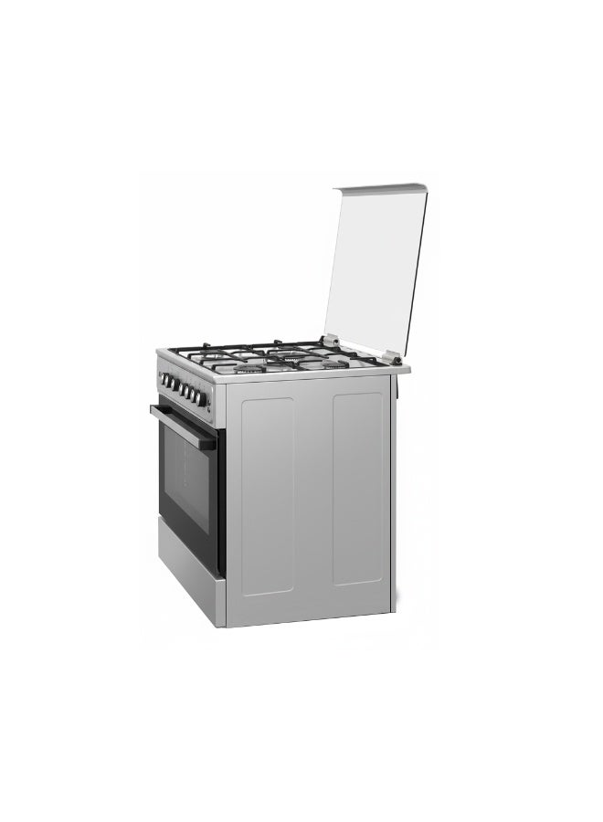 Klass 90 × 60 cm Freestanding 5-Burner Gas Cooker with Oven, Double-Glass Door, Double Turbo Fan Cooling, Chicken Rotisserie & Auto Ignition – Full-Safety Stainless Steel, Made in Turkey - Image 3