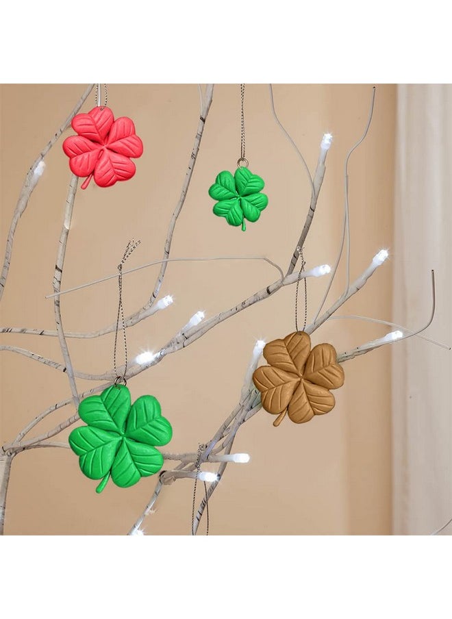 metulip Silicone Four Leaf Clover Molds Soft Polymer Clay Molds Lucky Clover Shape Fondant Chocolate Molds Silicone Cake Mold For Sugarcraft Candy Cake Decoration Diy Resin Casting Diy Mould  - Image 3