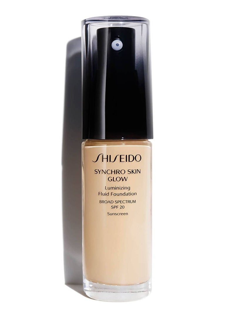Shiseido - Shiseido Synchro Skin Glow Luminizing Foundation 30ml Golden 2 - Image 1