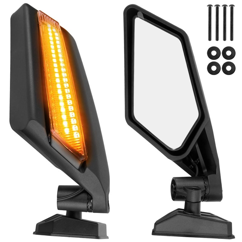 X3 Side Mirrors360Adjustable Side View MirrorCompatible with 20172025 Can Am x3 Mirrors X3 Max RS DS Turbo RROEM 715002898 7305