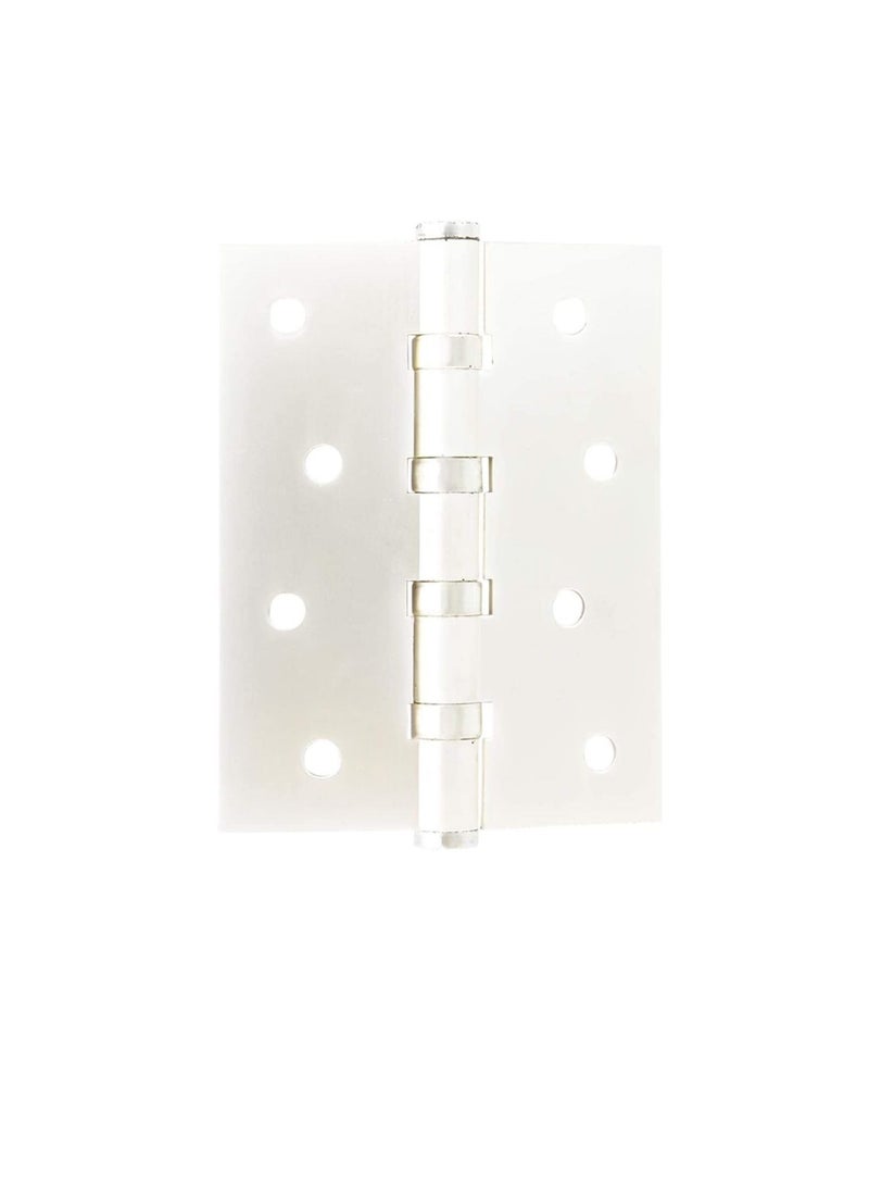 Robustline Flat Dom Hinges Silver - 4 inch x 3 inch x 3 mm - Image 1