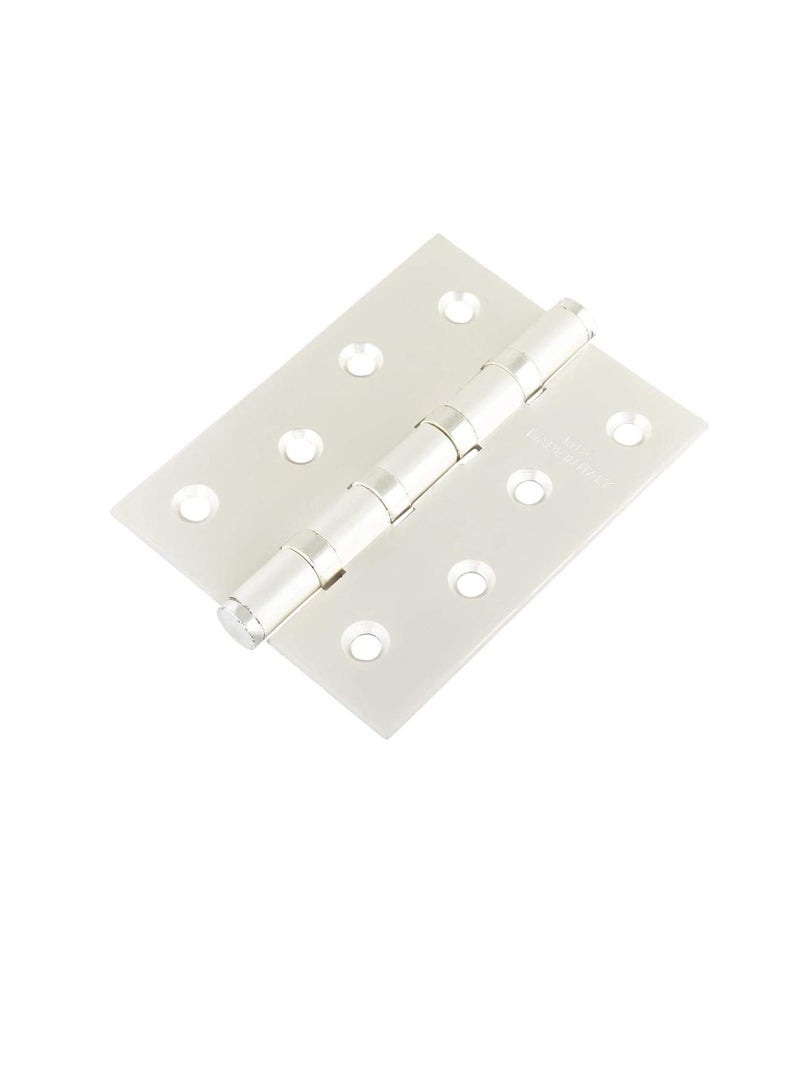 Robustline Flat Dom Hinges Silver - 4 inch x 3 inch x 3 mm - Image 3