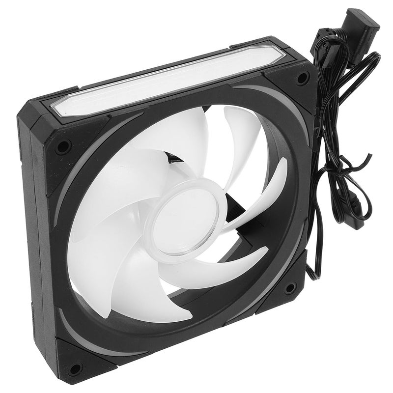 120mm Infinity Mirror ARGB PC Case Fan Black High Airflow Quiet Cooling Desktop Gaming - Image 2