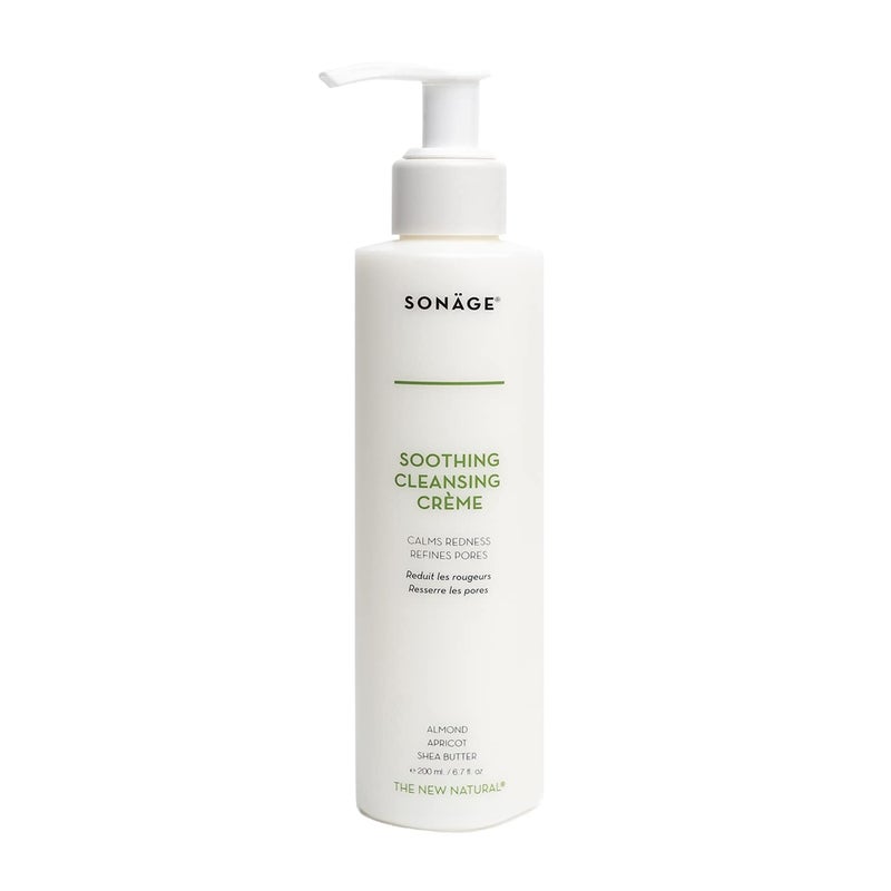 SONAGE Soothing Cleansing Cream  Gentle Daily Face Wash  Makeup Remover For Sensitive Skin  Balances Soothes  Cleanses