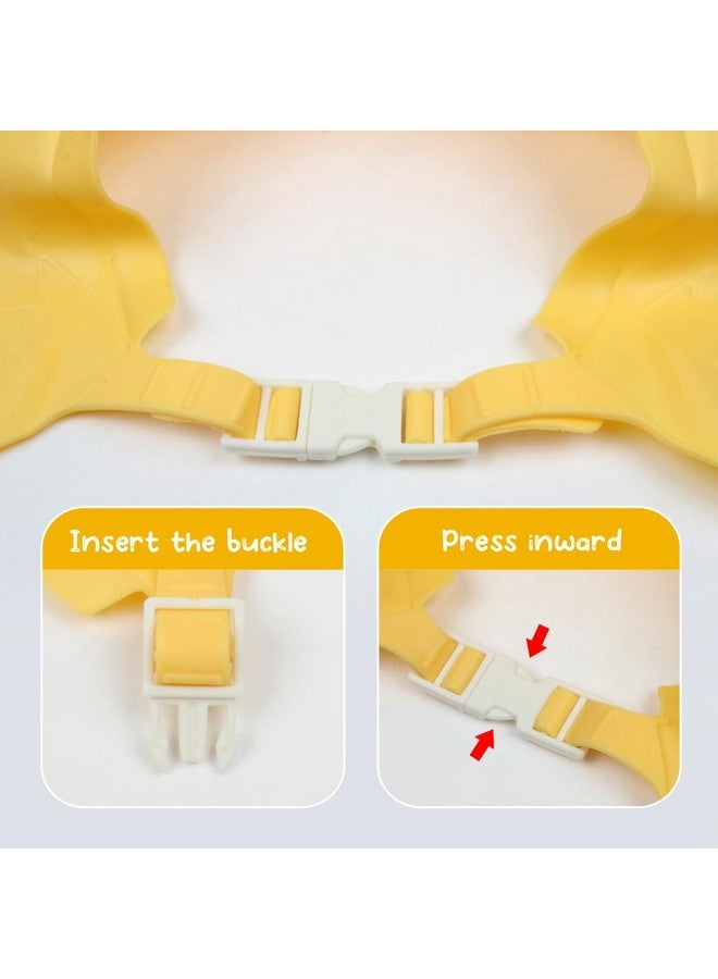 EWINEVER 2PCS Baby Shower Cap for Kids, Adjustable Baby Hair Washing Shield Toddler Visor Hat for Eyes and Ears Protection Shampoo Cap for 0-9 Years Old Children - Image 5