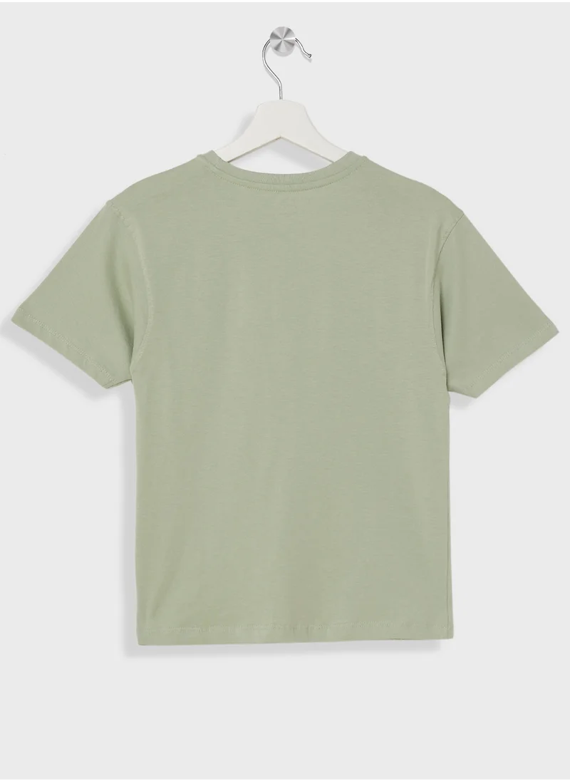 Ripples Boys Drop Shoulder T-shirts