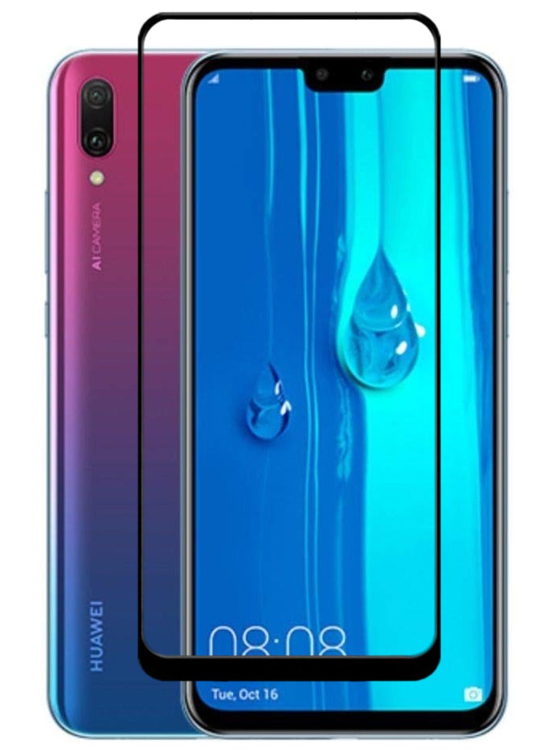 ACLIX Antistatic ESD Dustproof Premium Quality High Definition Tempered Glass Screen Protector Designed For Huawei Y9 (2019) - Image 1