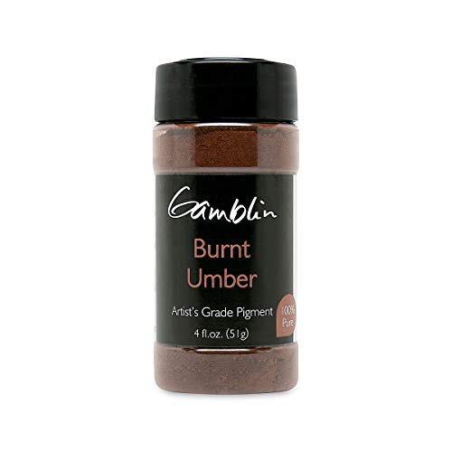 GAMBLIN Dry Pigment Size: 1.80 oz, Color: Burnt Umber - Image 5