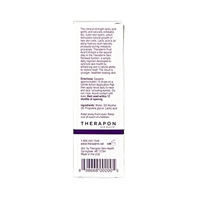Theraderm - Fruit Acid Exfoliant (10% Lactic Acid) 2 fl oz. - Image 4