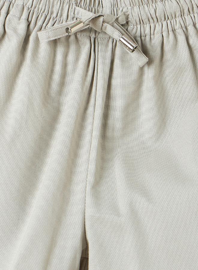 Stylo Bug Grey Relaxed Fit Drawstring Trousers - Image 3