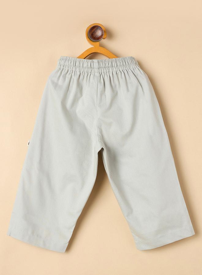Stylo Bug Grey Relaxed Fit Drawstring Trousers - Image 2
