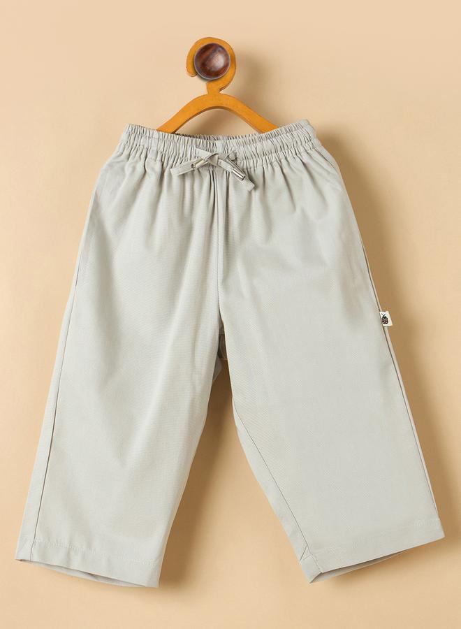 Stylo Bug Grey Relaxed Fit Drawstring Trousers - Image 1
