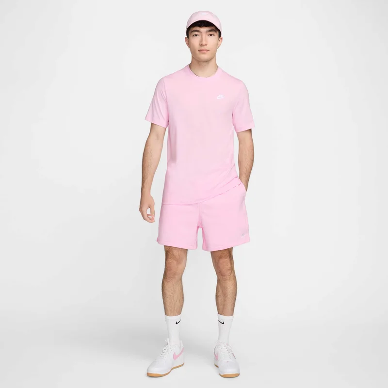Nike Red Men's Club Flow Shorts for Men | Best Price UAE