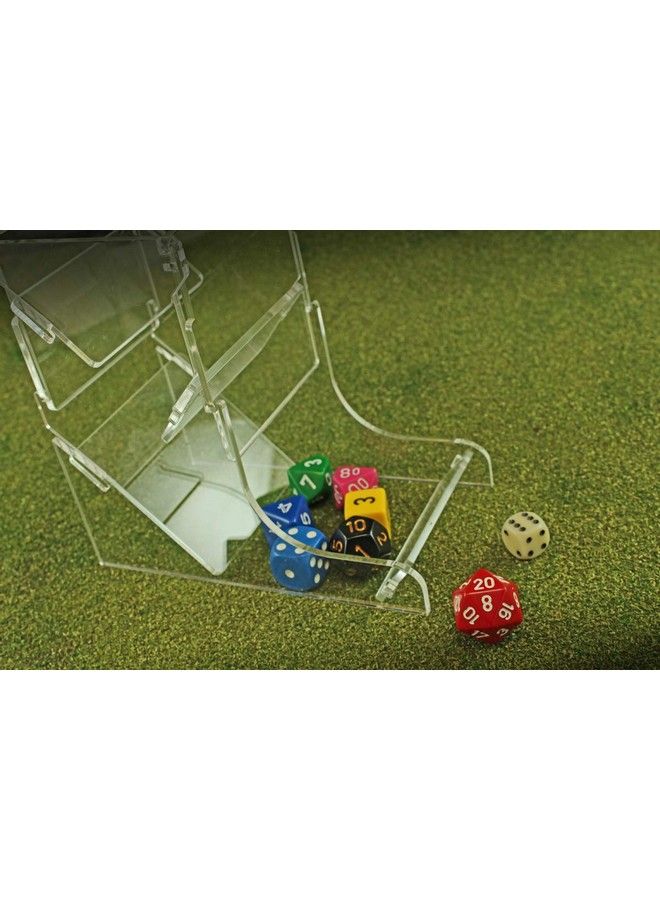 LITKO Dice Tower ; Dice Roller ; Dice Tumbler ; Dice Boot ; Ttrpg ; Board Games (Translucent Blue) - Image 3