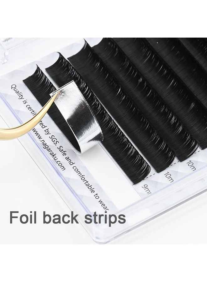 NAGARAKU Easy Fan Eyelash Extensions Volume Lash 0.07 C Curl 14Mm Rapid Blooming Faux Mink Cluster For Beginners Soft Professional Lash Supplies - Image 5