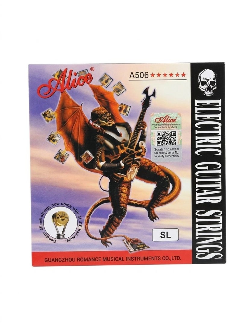 Electric Guitar Strings A506 Super Light – Fast Play Clear Tone Easy Bending