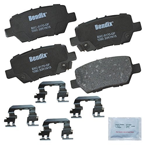 Bendix Priority1 CFC1090 Ceramic Rear Brake Pads for Acura RL 2012-2005 - Image 1