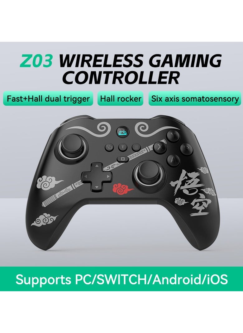 Black Myth Wukong Controller Wireless Bluetooth Hall Trigger Switch Mobile PC Computer Steam