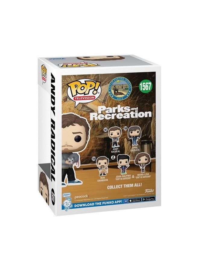Funko POP! TV: Parks & Recreation 15th Anniversary - Andy Radical - Collectable Vinyl Figure - Gift Idea - Official Merchandise - for Kids & Adults - TV Fans - Model Figure for Collectors and Display - Image 3