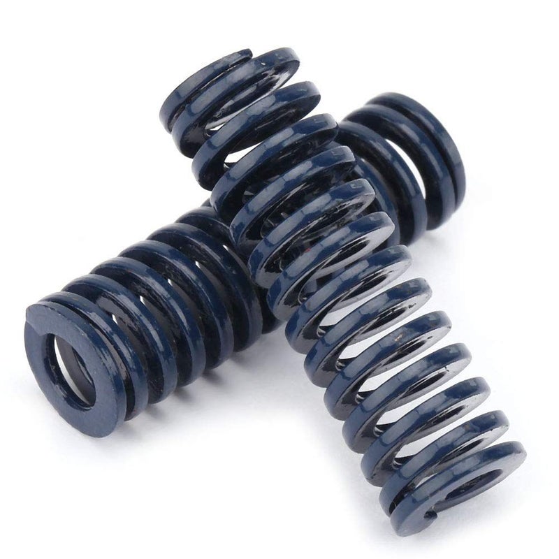 TL10x60mm Machined Steel Die Spring 2 Pack 10mm OD 5mm ID 80mm Load Mould Machinery Elastic Blue - Image 4