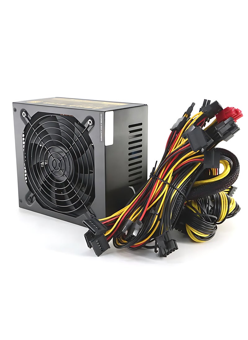 M1 Pro 2200W Power Supply for Mining 8 Graphics cards for Mining and Gaming Psu