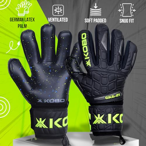 Kobo GKG-21 Football Goal Keeper Professional Gloves - Image 2