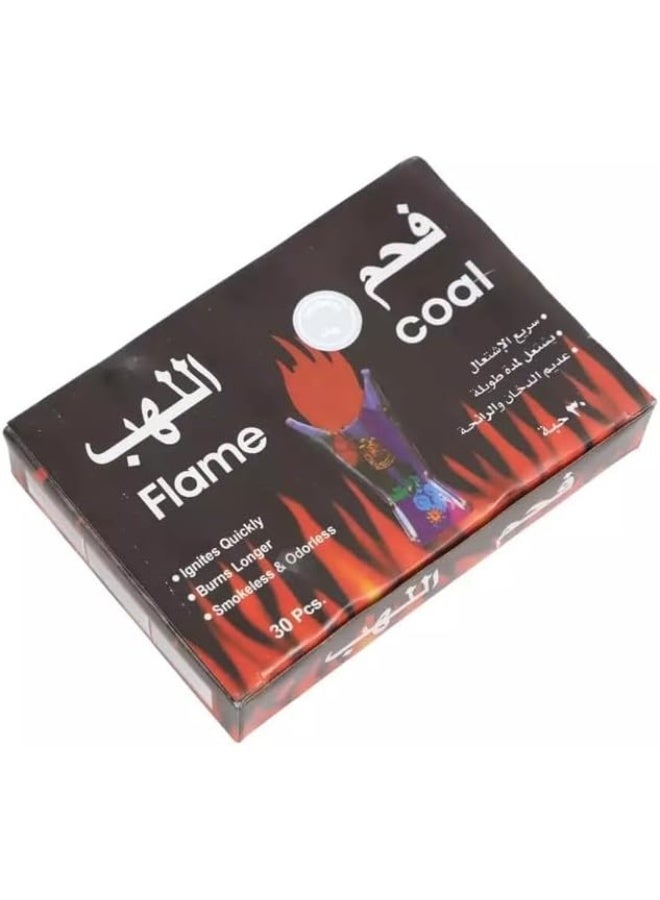 فحم اللهب الفحم الطبيعي الخالي من الدخان والرائحة - Image 1