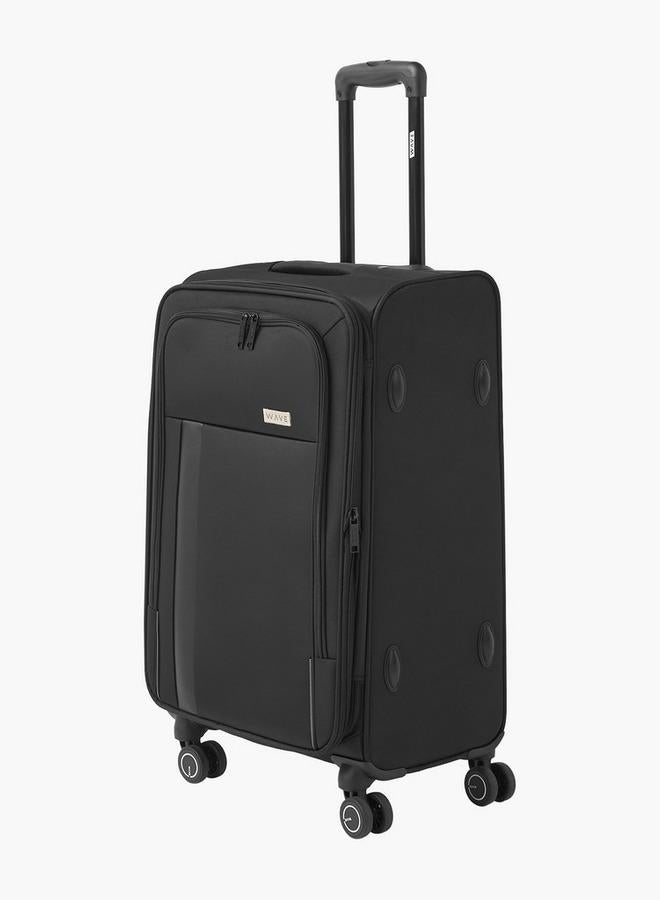 وايف حقيبة ترولي صلبة ناعمة بمقبض قابل للسحب - مجموعة من  قطع - Image 3