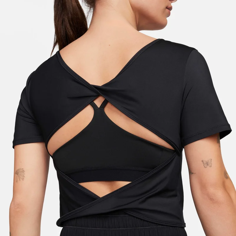 Nike Women's One Classic Dri-FIT Cropped Twist Top
