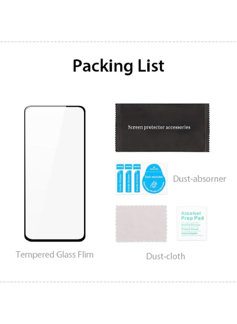DUX DUCIS - DUX DUCIS 9D Tempered Glass Screen Protector, Designed for OnePlus Nord CE 5G, Medium Alumina Glass Film Full Glue HD Clear Phone Screen Protector - Black (1-Pack) - Image 1