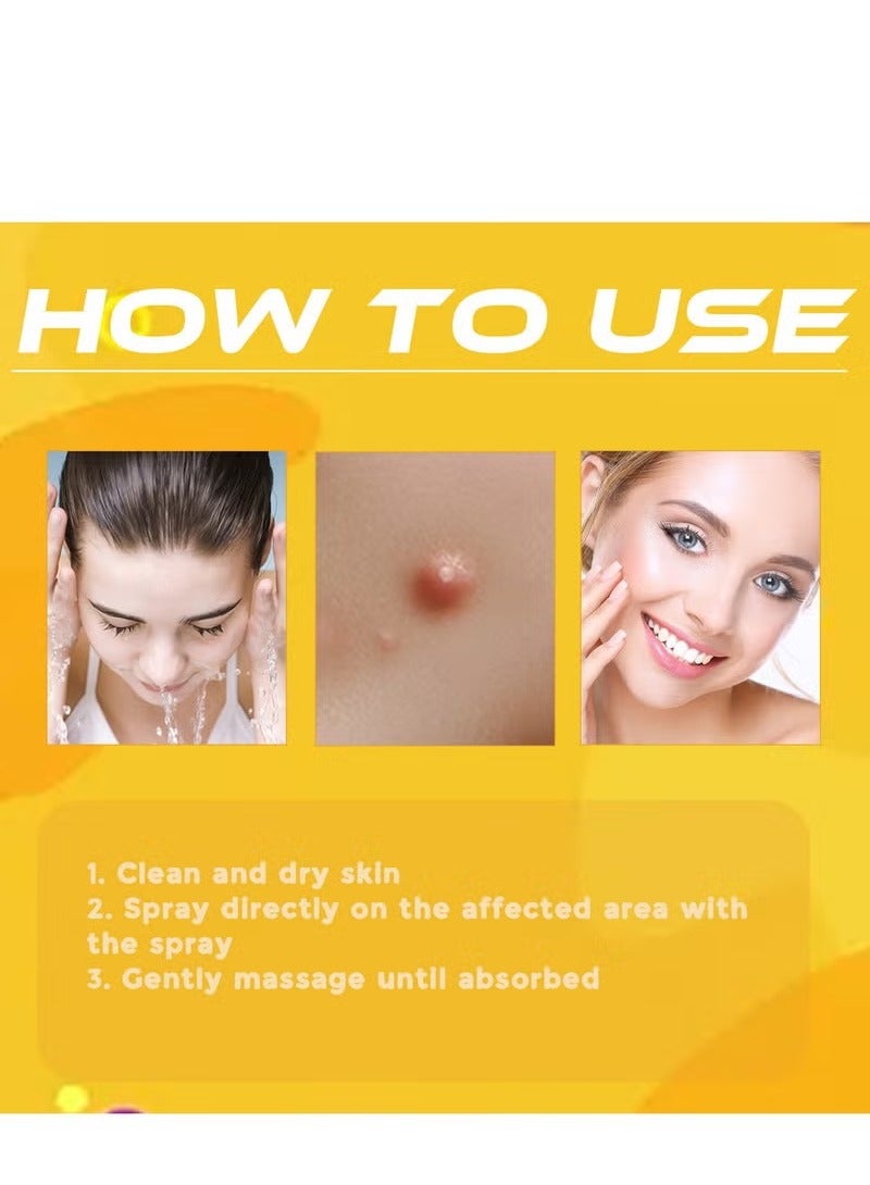 ximonth Tag Recede Bee Venom Repair Spray, A Gentle Safe Portable Wart Removal Spray with Natural Extracts for All Skin Types，Universal for Both Men and Women Wart Removal .Protecting Health and Beauty.  - Image 3