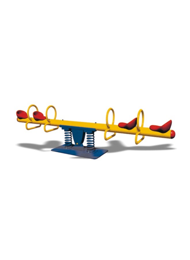 JSAITOYS - Children Outdoor Play Equipment Rocking Horse Kids Gym Playground Swing Slide Sets Outdoor Playground Fun Seesaw - Image 1