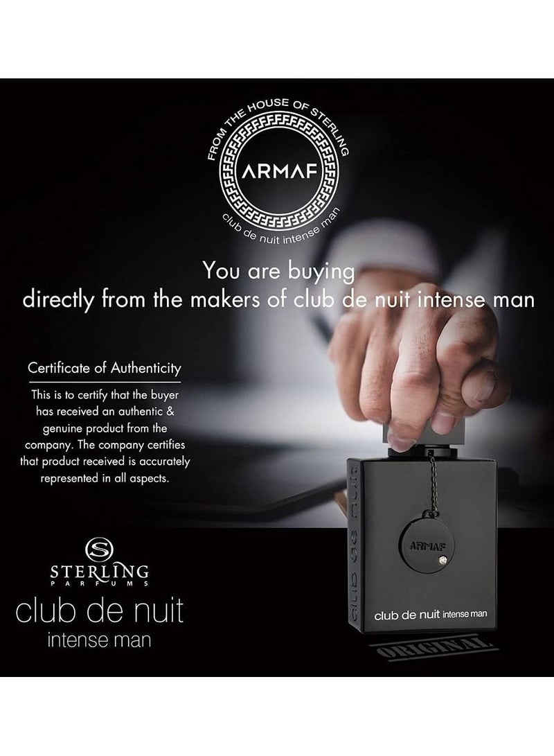 Armaf Club de Nuit Intense Eau de Parfum Spray - Image 3