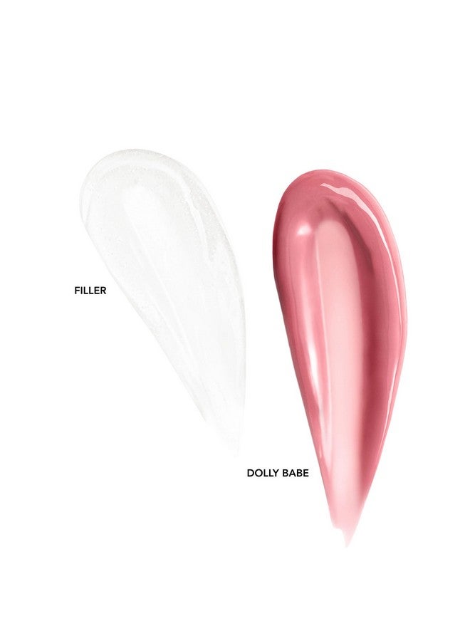 BUXOM Plump Shot Collagen-Infused Lip Serum, Lip Plumping Gloss, Formulated with Collagen, Peptides, Hyaluronic Acid, Avocado & Jojoba Oil, Pout Party Lip Plumping Serum Duo - Image 2