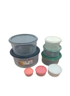 PRINCEWARE Set of 8 Pcs Tproin Plastic Boxes  - Image 3