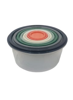 PRINCEWARE Set of 8 Pcs Tproin Plastic Boxes  - Image 4