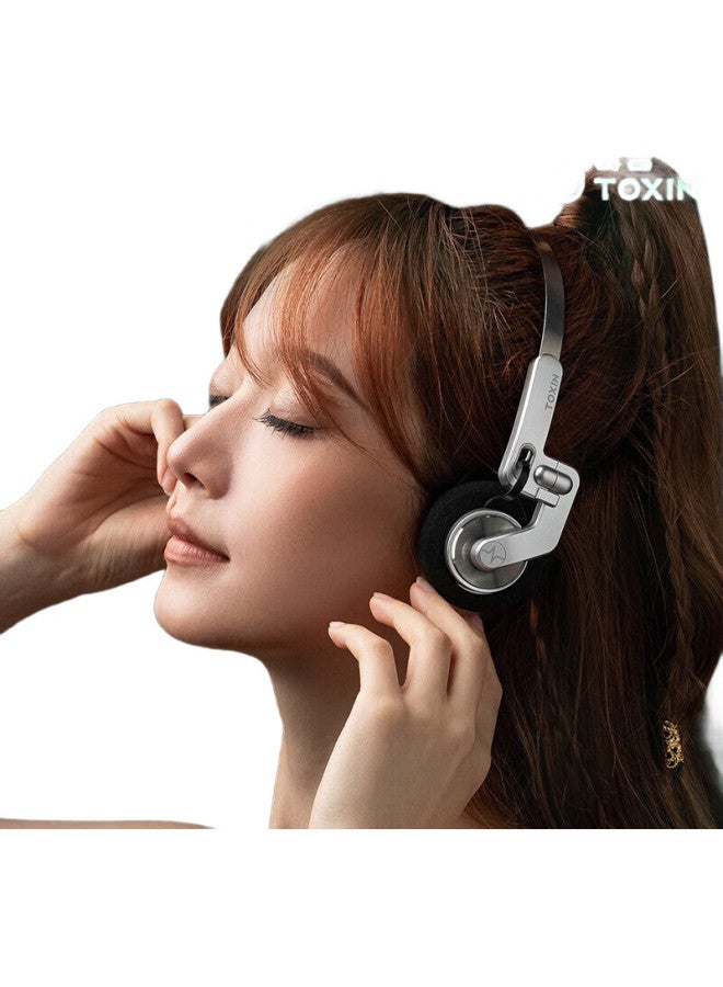 Chen Feng Chenfeng Duxin Metal Over-Ear Bluetooth Headphones Tx-1, Wireless Gaming Sports Stylish Atmosphere High-Quality Headphones, Compatible With Apple And Xiaomi Phones - Image 3
