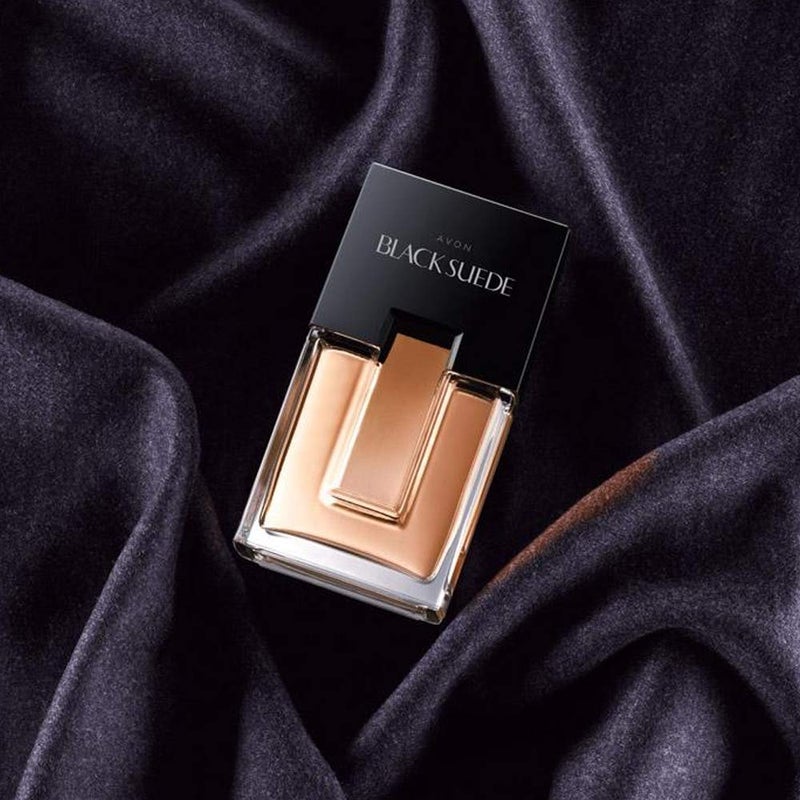 AVON Black Suede Eau de Toilette Spray for Men - Image 4